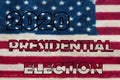 American Presidential Election 2020 background design