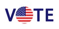 American presidential election badges