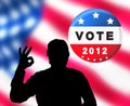 American presidential elections banner