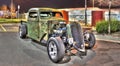 American rat rod Royalty Free Stock Photo