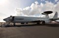 American reconnaisance airplane prepares for flight Royalty Free Stock Photo