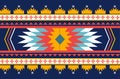 American red Indian native seamless pattern vector