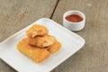 American Risoles or Risol Mayo Royalty Free Stock Photo