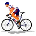 American road cyclist