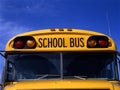 American school bus Royalty Free Stock Photo