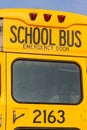 American school bus Royalty Free Stock Photo