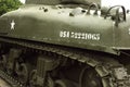 American Sherman Tank Royalty Free Stock Photo