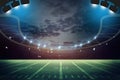 American Soccer Stadium Royalty Free Stock Photo