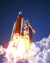 American Space Launch System Takes Off