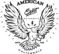 American Spirit Monochrome Emblem