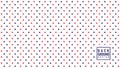 American Stars Vector Illustration. Abstract background design template. Red White Blue Color Theme Royalty Free Stock Photo