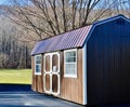 American style wooden shed, popular in USA