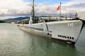 Pearl Harbor, HI, USA - January 29, 2010 : U.S.S. Bowfin submarine on display Royalty Free Stock Photo