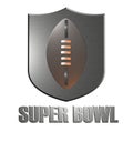 American super bowl shield ball