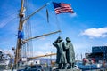 American tallship Eagle visiting Reykjavik Harbour, Iceland.