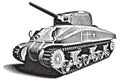 American Tank_engraving