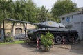 American tank M41 Walker Bulldog in the city Museum of Ho Chi Minh city. Vietnam