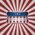 American 4th of July celebration Background