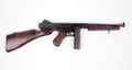 American Tommy Gun. Royalty Free Stock Photo