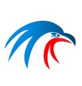 American usa eagle pride, vector icon