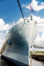 American warship - open air museum, USS North Carolina Royalty Free Stock Photo