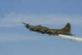 The American World War II bomber `Sally B` Boeing B-17G Royalty Free Stock Photo