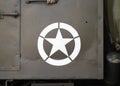 American WW2 military armoured vehicle Royalty Free Stock Photo