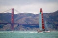 Americas Cup Sailboat Race