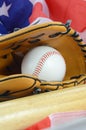 Americas Favorite Pastime Royalty Free Stock Photo