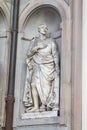 Statue of Amerigo Vespucci, Florence, Italy Royalty Free Stock Photo