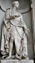 Amerigo Vespucci statue Royalty Free Stock Photo