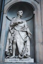 Amerigo Vespucci statue Royalty Free Stock Photo