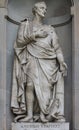 Amerigo Vespucci statue in Florence Royalty Free Stock Photo