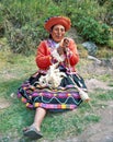 Amerindian woman