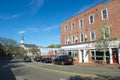 Amesbury historic city center, MA, USA