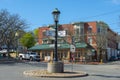 Amesbury historic city center, MA, USA