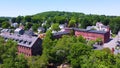 Amesbury city aerial view, Massachusetts, USA