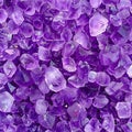 Amethyst Crystal, Purple Quartz Raw Gemstone Amethyst Druse Pattern, Generative AI Illustration Royalty Free Stock Photo