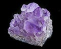 Amethyst crystals