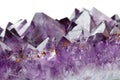 Amethyst crystals Royalty Free Stock Photo