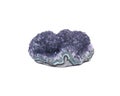 Amethyst druze cluster Royalty Free Stock Photo