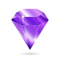 Amethyst gemstone