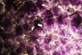 Amethyst geode Royalty Free Stock Photo