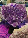 Amethyst Heart Royalty Free Stock Photo