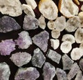 amethyst mineral texture