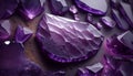 amethyst purple, texture. generative ai