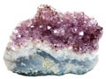 Amethyst quartz geode geological crystals