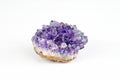 Amethyst stones; semiprecious stones