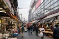 Ameyoko Market of Ueno with Crowd of Tourist