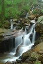 Amicalola water fall Royalty Free Stock Photo
